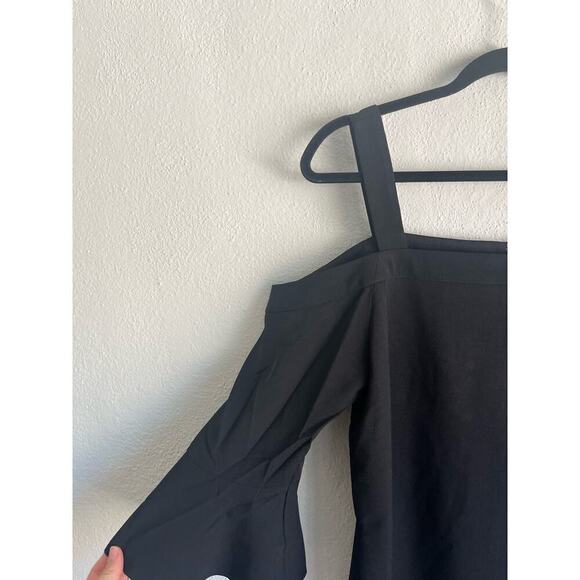 After Market Woman Black Daniel Off The Shoulder Dress, Size Large - Picture 3 of 7